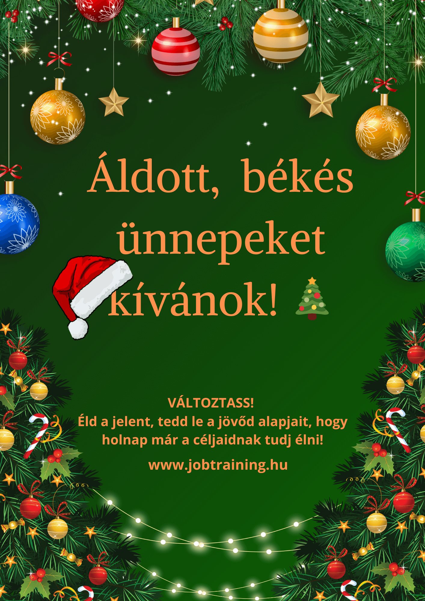 Áldott, békés ünnepeket🎄